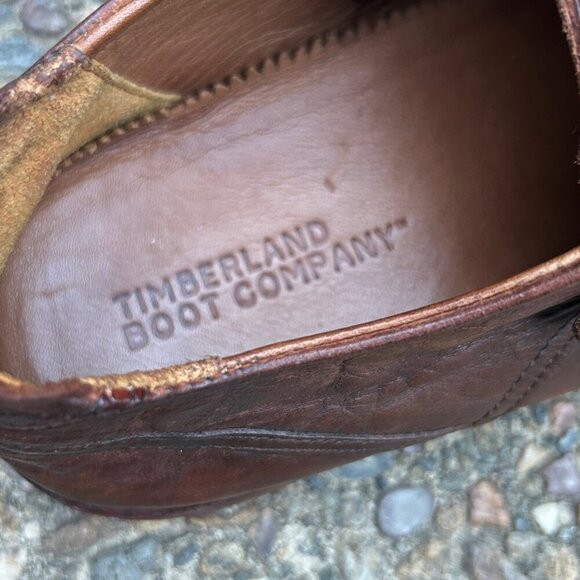 Timberland Boot Company Wodehouse Monk Strap Brown Leather Loafer Size 9 main image 6